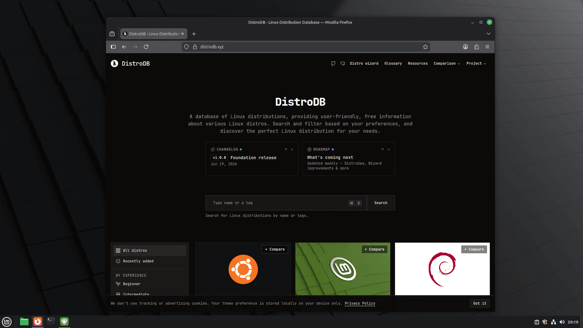 Linux Mint screenshot 2