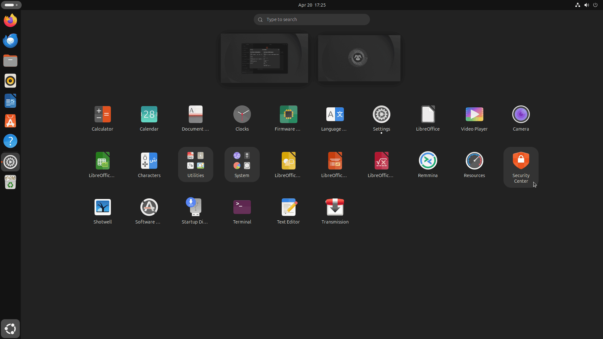 Ubuntu screenshot 3